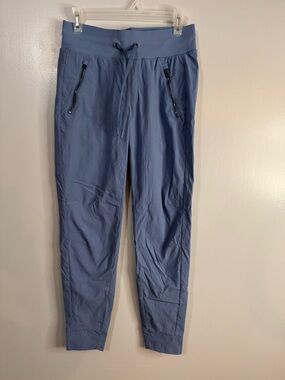 Athleta Slate Blue Drawstring Joggers Size 2